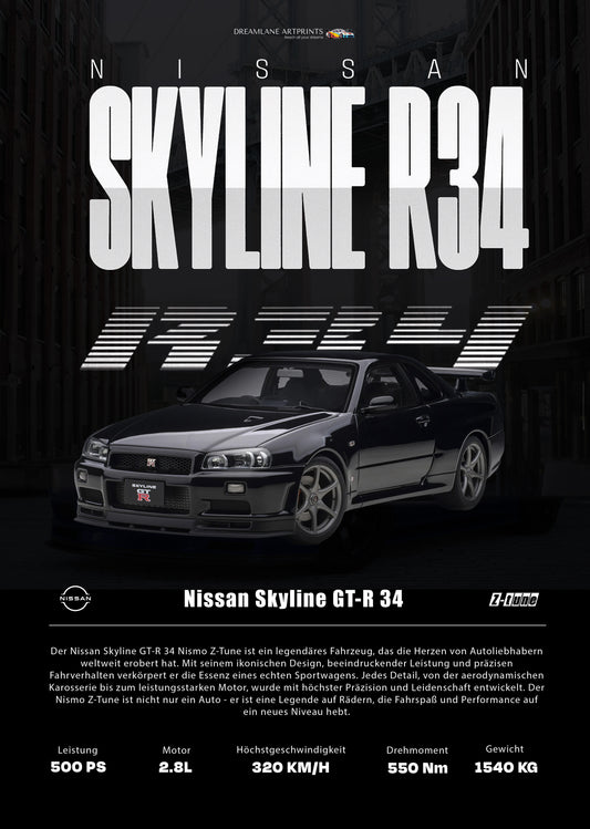 Nissan Skyline GT-R 34 Nismo Z-Tune
