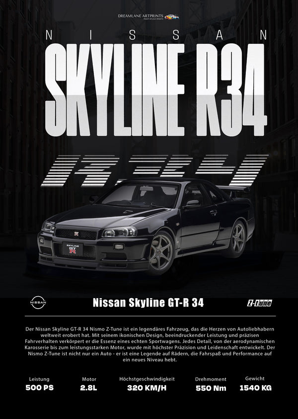 Nissan Skyline GT-R 34 Nismo Z-Tune